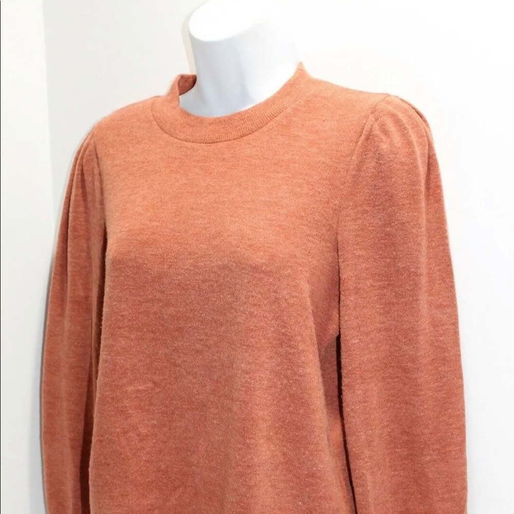 NWOT madewell creamsicle crewneck sweater